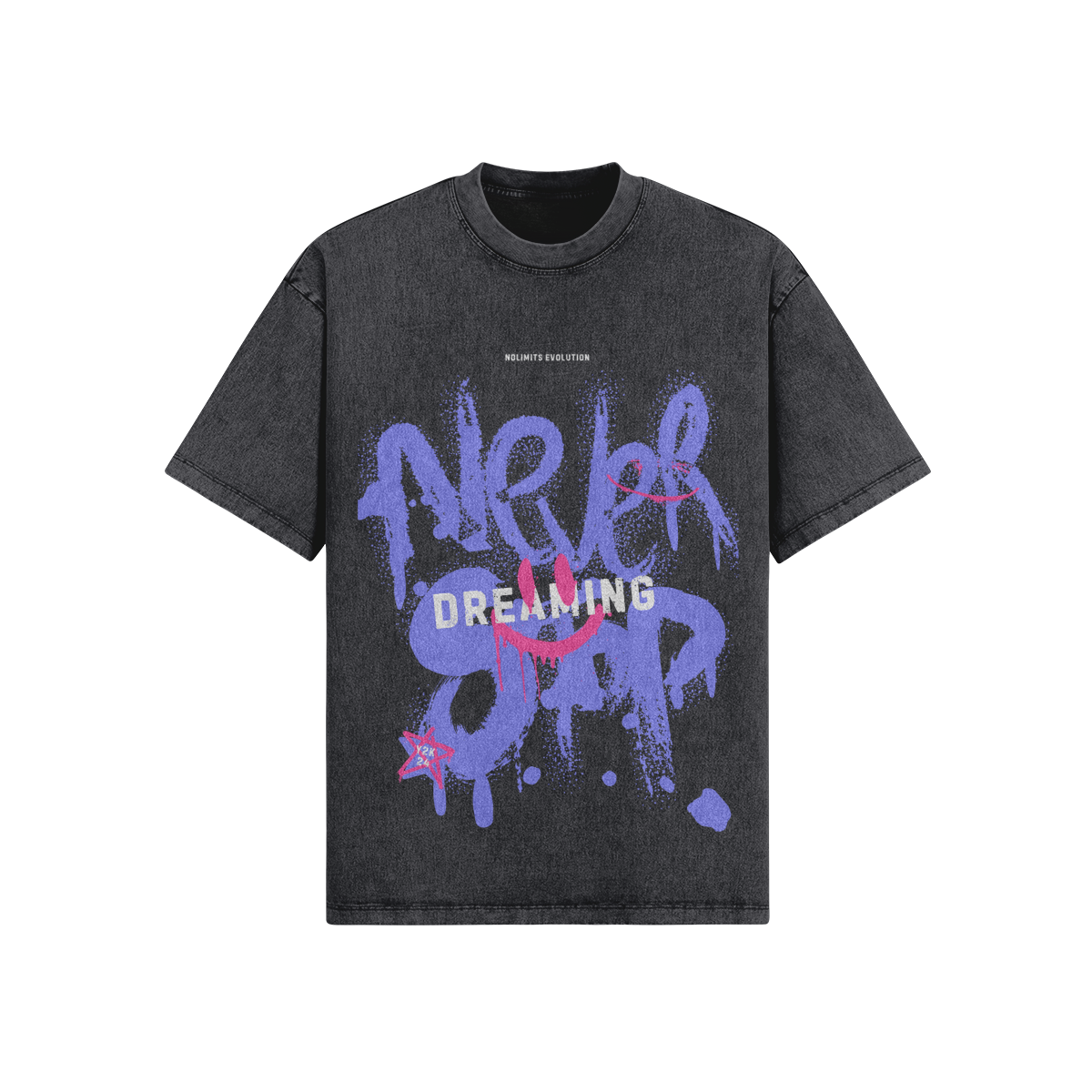 Oversized Snow Wash T-shirt